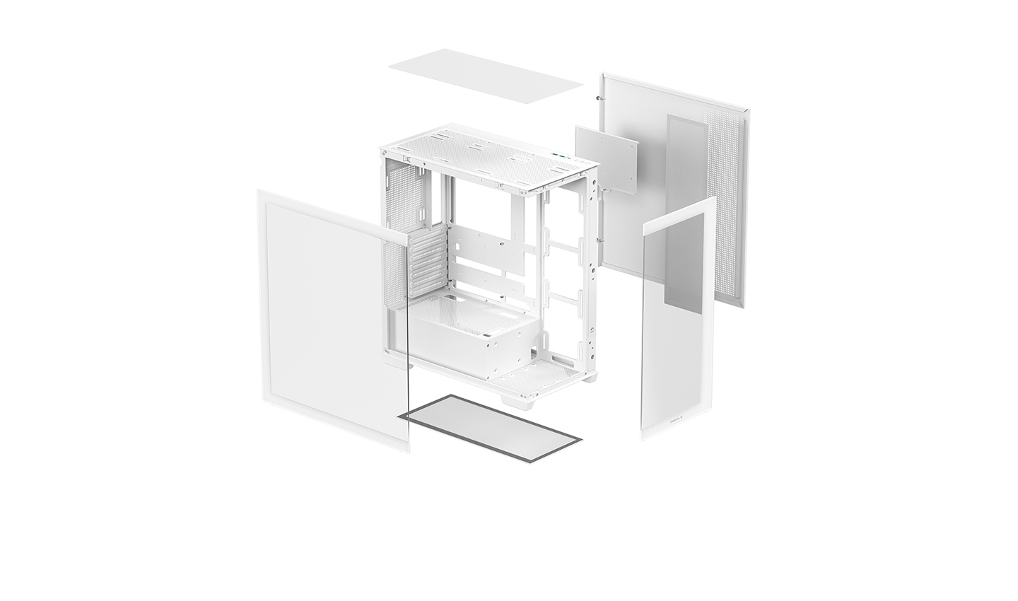 DeepCool CG580 ATX機箱(白色)