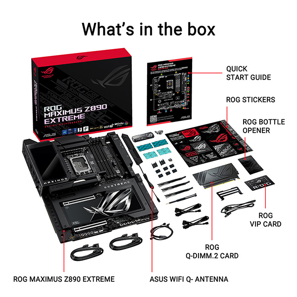 ASUS ROG MAXIMUS Z890 EXTREME EATX主機板