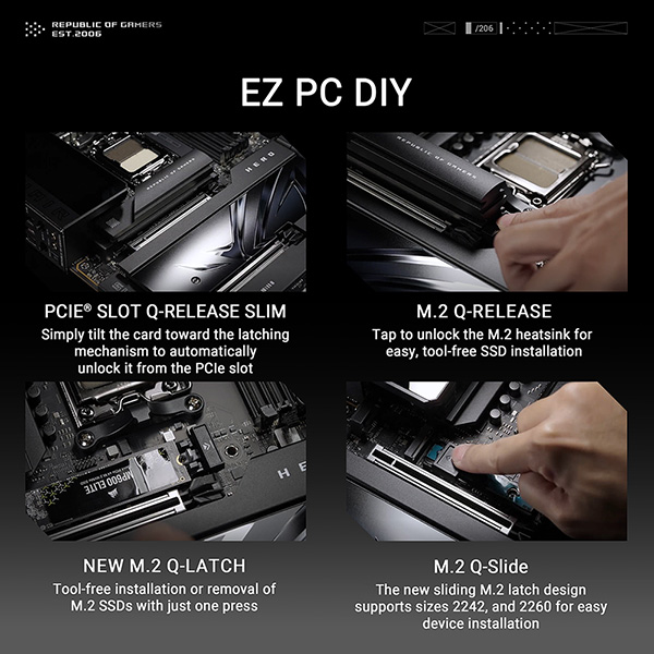 ASUS ROG CROSSHAIR X870E HERO 主機板