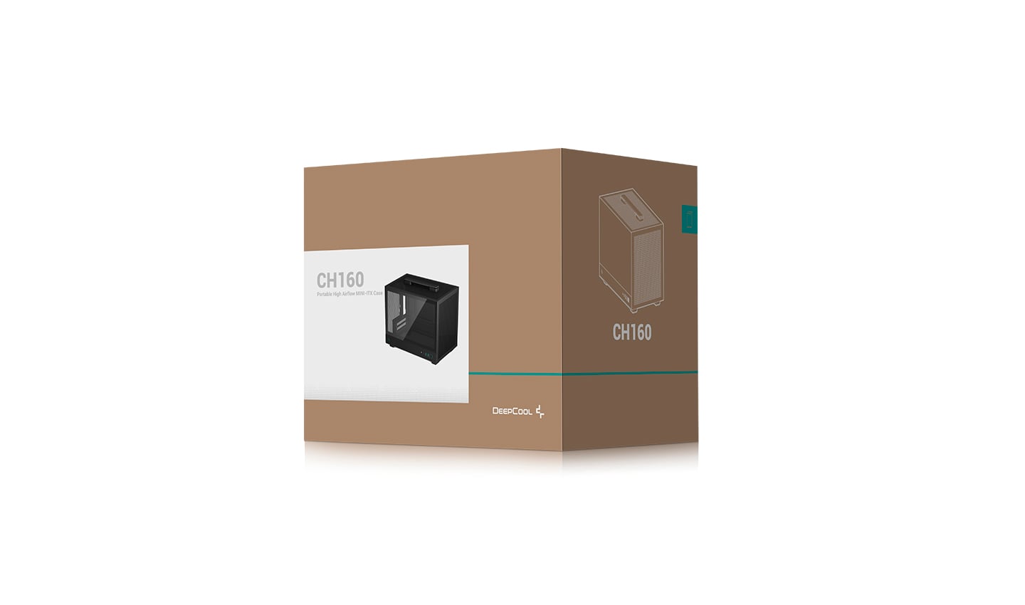 DeepCool CH160 ITX機箱(黑色)