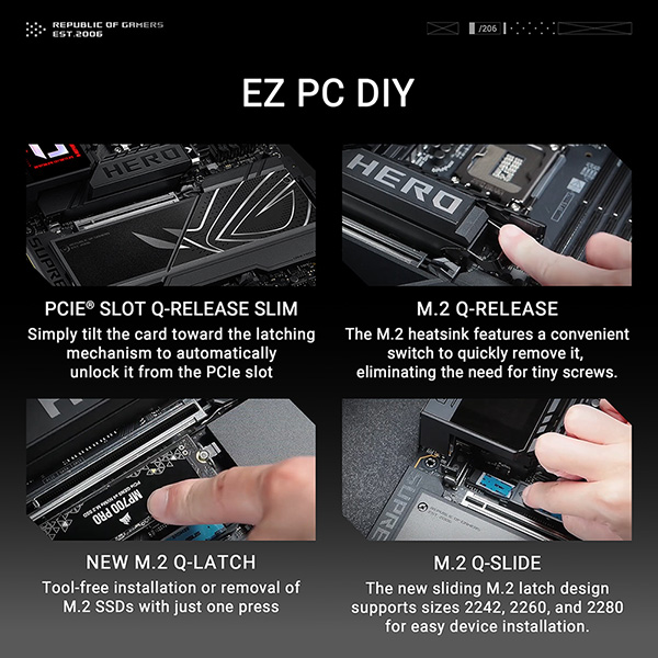 ASUS ROG MAXIMUS Z890 HERO ATX主機板