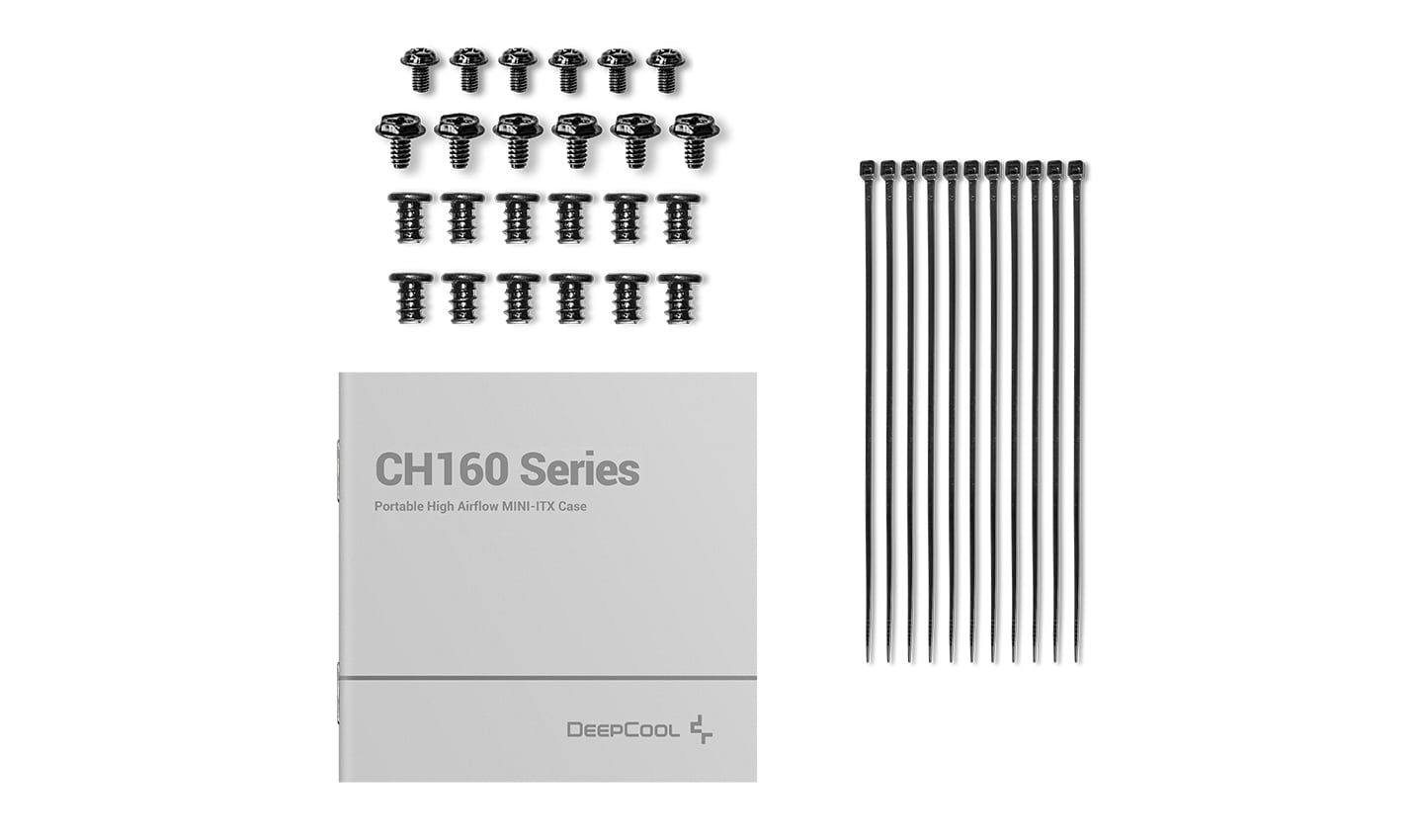 DeepCool CH160 ITX機箱(黑色)