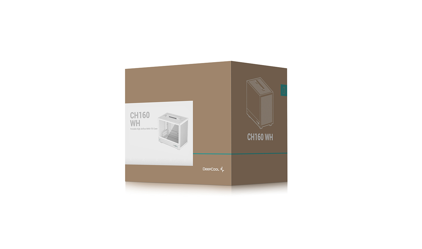 DeepCool CH160 ITX機箱(白色)