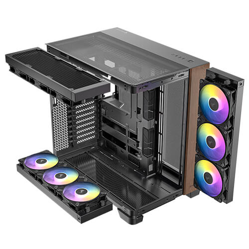 Antec Constellation Series Full-Tower E-ATX 機箱(C8-木色-Curve-Non RGB)