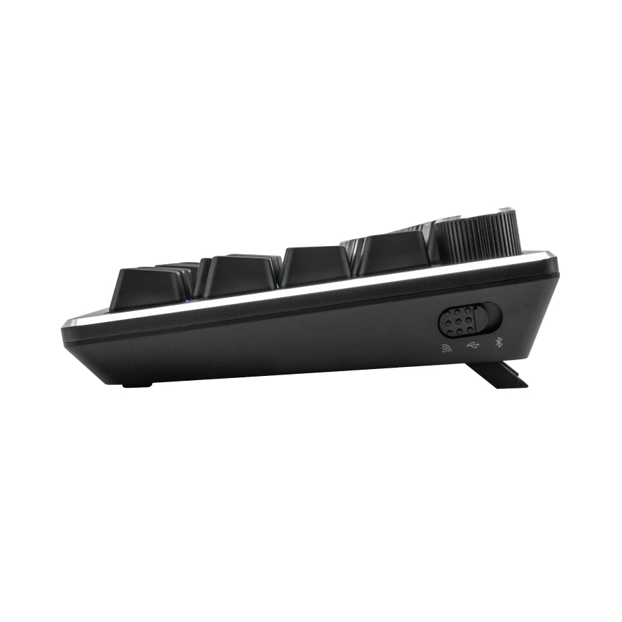Cooler Master CK721 無線RGB機械式電競鍵盤(黑色)(TTC青軸)