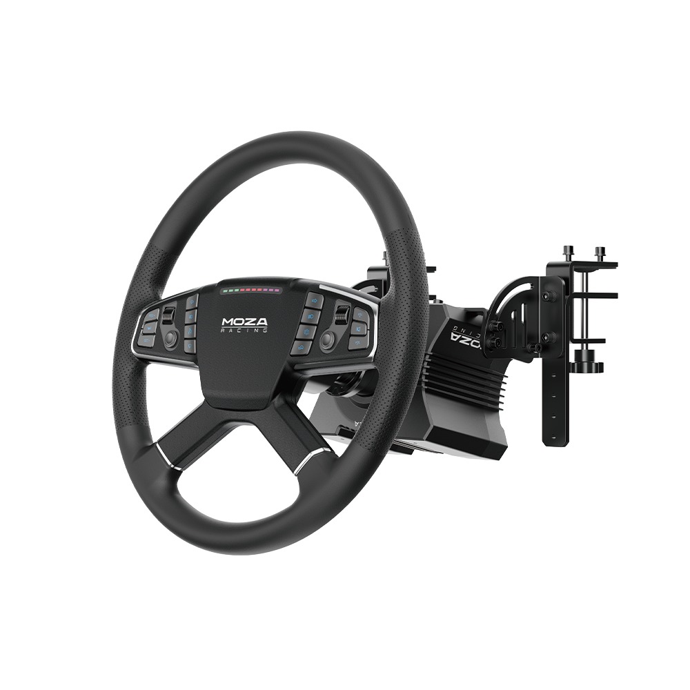 MOZA Racing R5直驅貨車套裝 (TSW+貨車桌夾+R5+SRP Lite兩腳踏)
