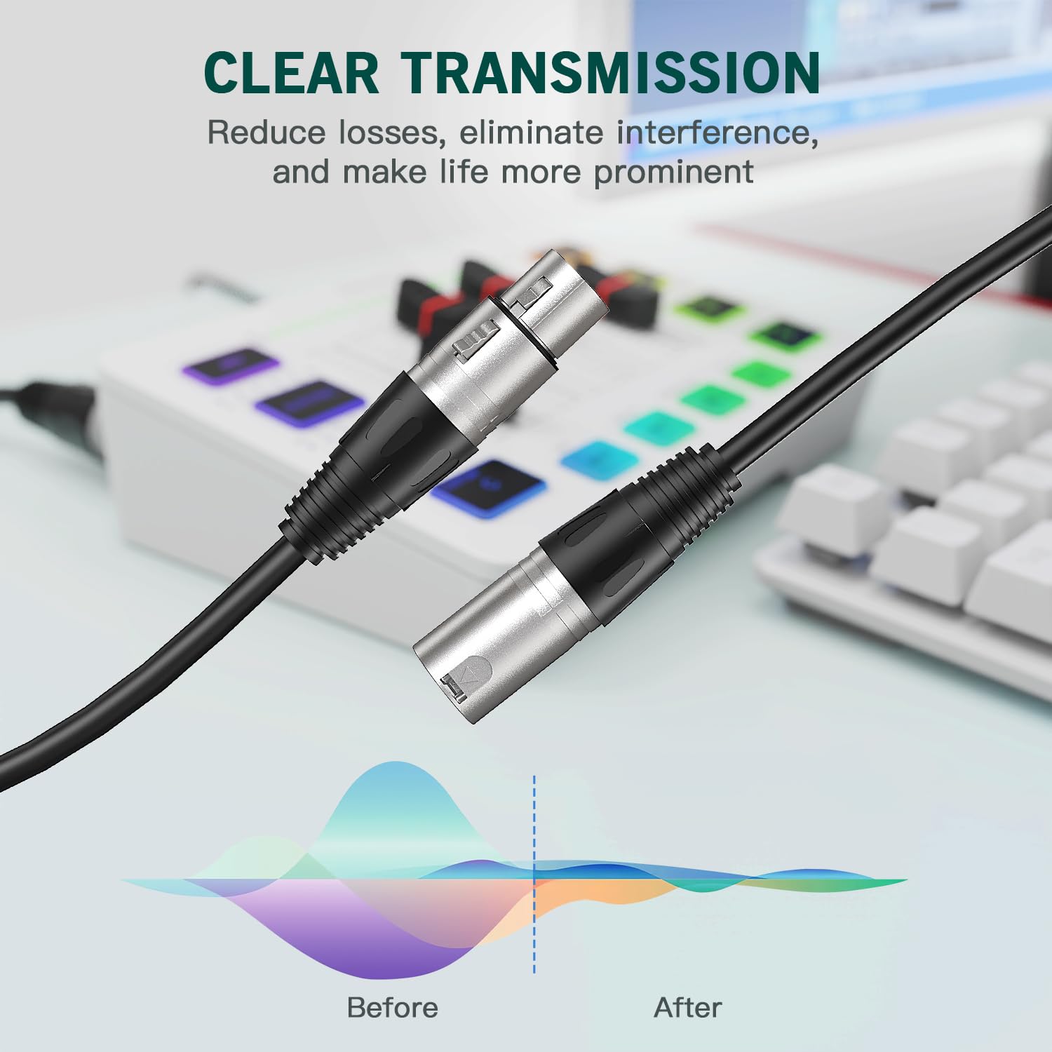 FIFINE XLR Cable 線