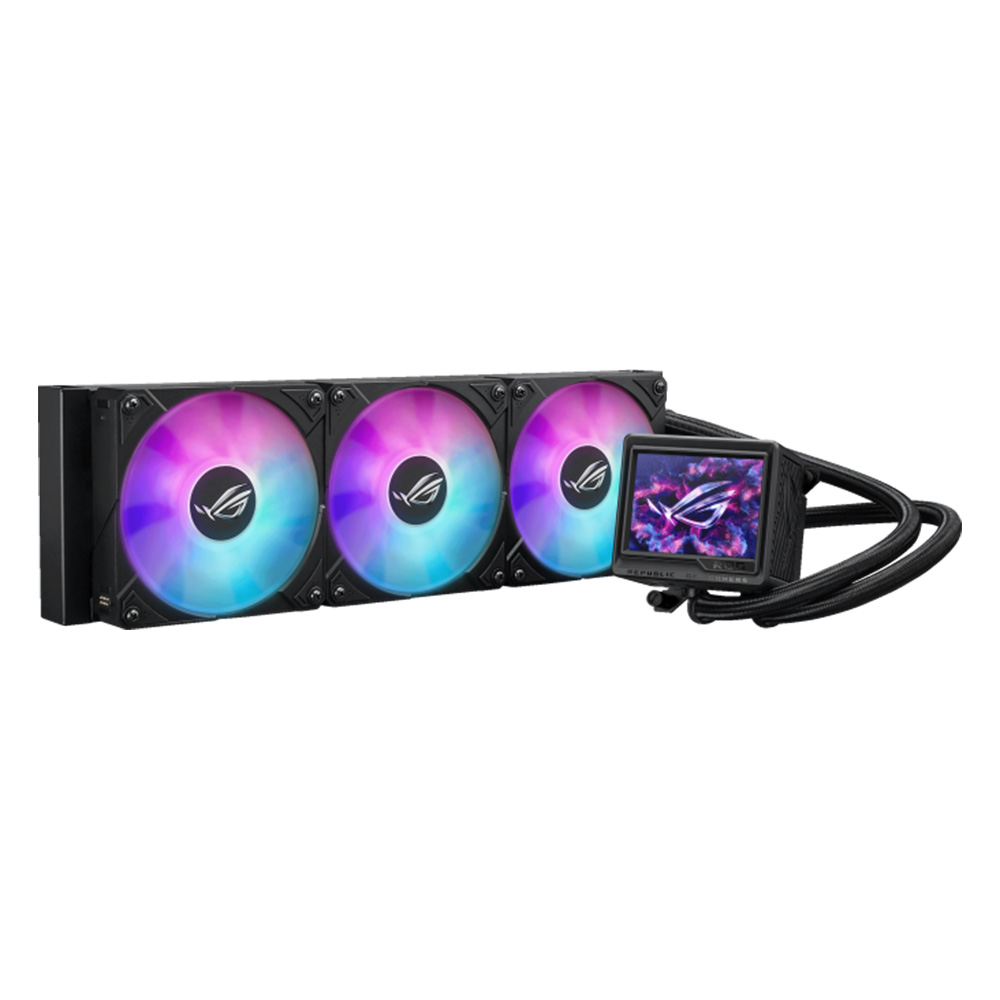 ASUS ROG RYUJIN III Extreme 水冷散熱器(黑色-ARGB-LCD-360mm)