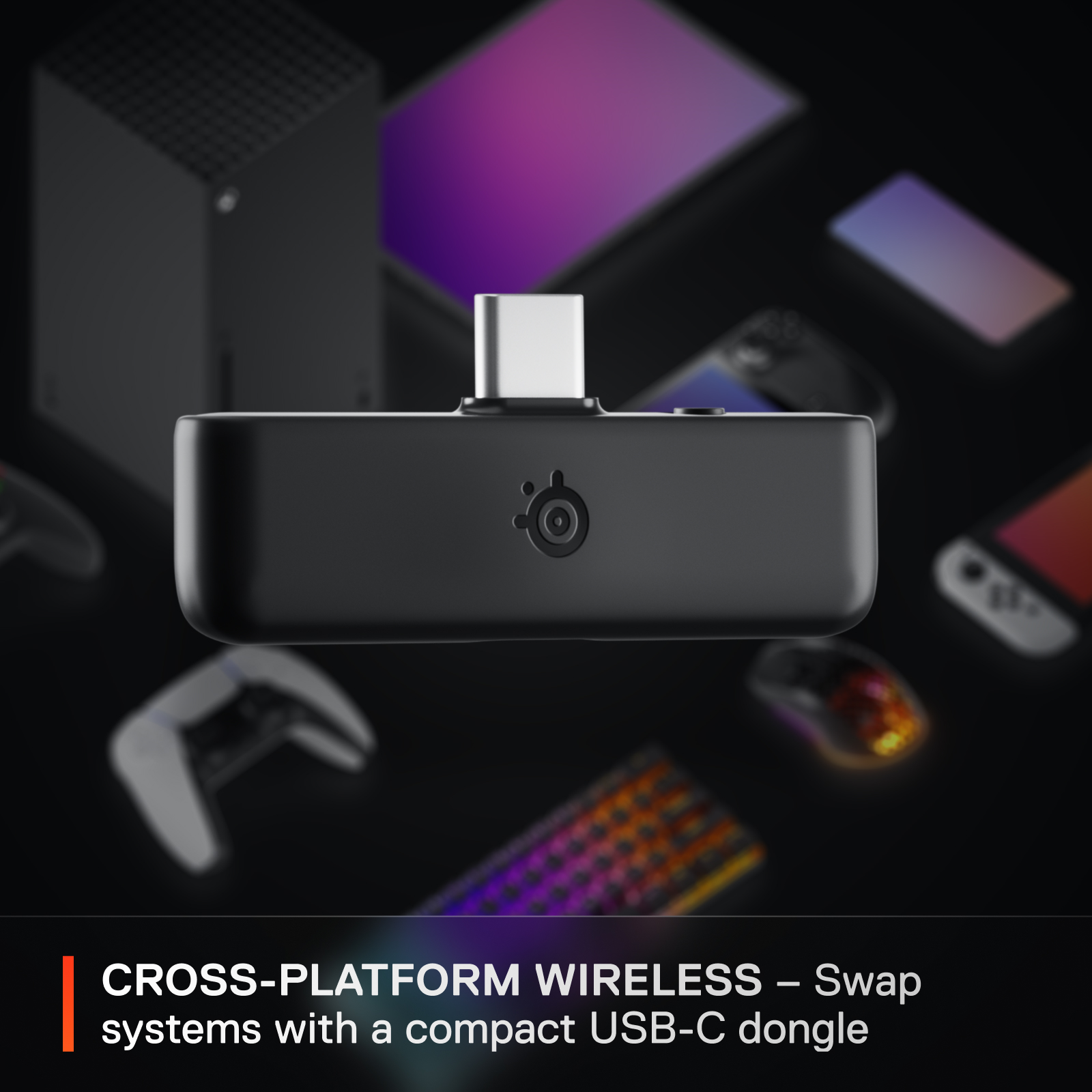 SteelSeries Arctis Nova 5X 2.4GHz/藍牙 無線遊戲耳機(61676)(XBOX版-黑色)