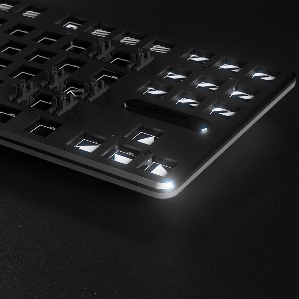 Pulsar PCMK 2 HE TKL 磁軸遊戲鍵盤(白)