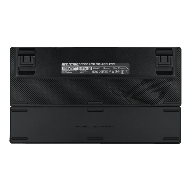 ASUS ROG Strix Scope II 96 RX Wireless 無線光軸電競鍵盤(紅軸-黑色)