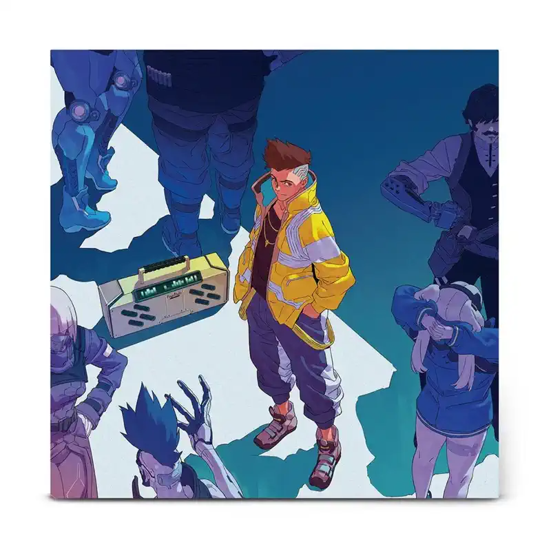 《電馭叛客2077：邊緣行者》Cyber​​punk : Edgerunners (Original Series Soundtrack) 黑膠唱片(彩膠版-單片裝)