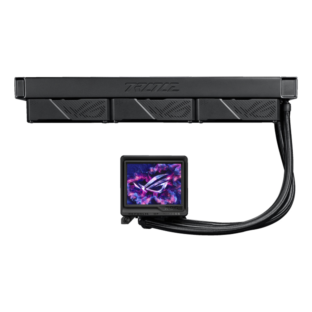 ASUS ROG RYUJIN III Extreme 水冷散熱器(黑色-ARGB-LCD-360mm)