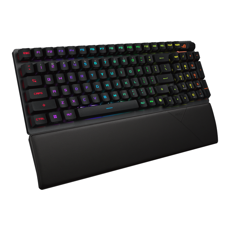 ASUS ROG Strix Scope II 96 RX Wireless 無線光軸電競鍵盤(紅軸-黑色)