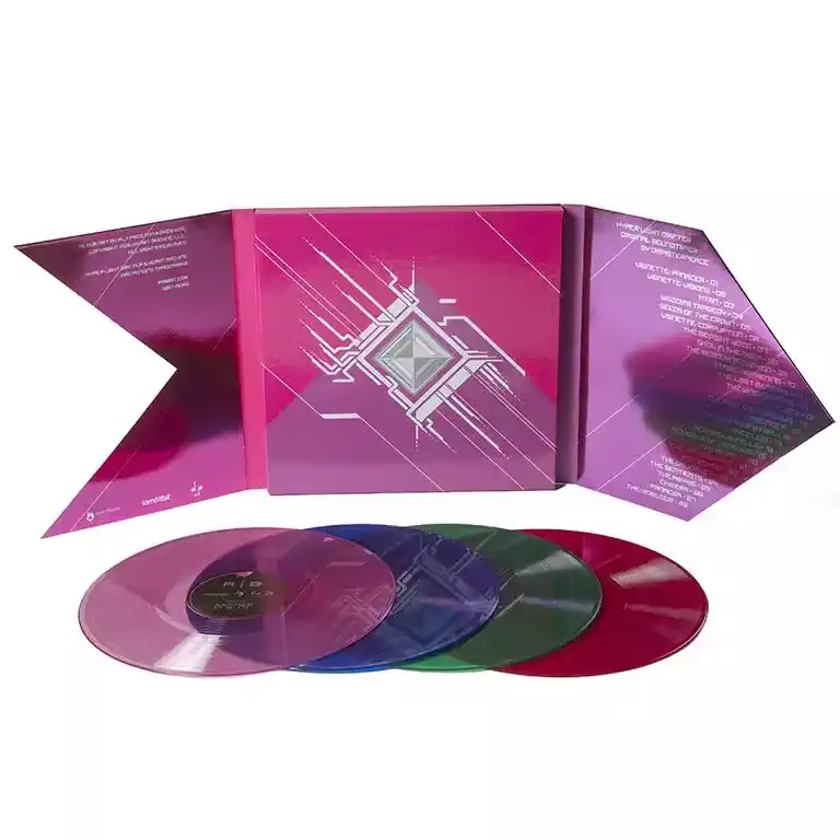 《光明旅者：終極閃光》Hyper Light Drifter Vinyl Soundtrack 黑膠唱片(彩膠豪華版-四片裝)