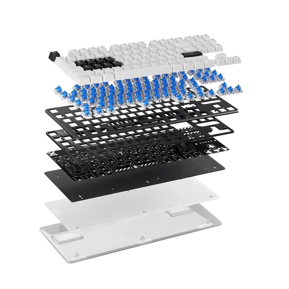 Pulsar PCMK 2 HE TKL 磁軸遊戲鍵盤(白)