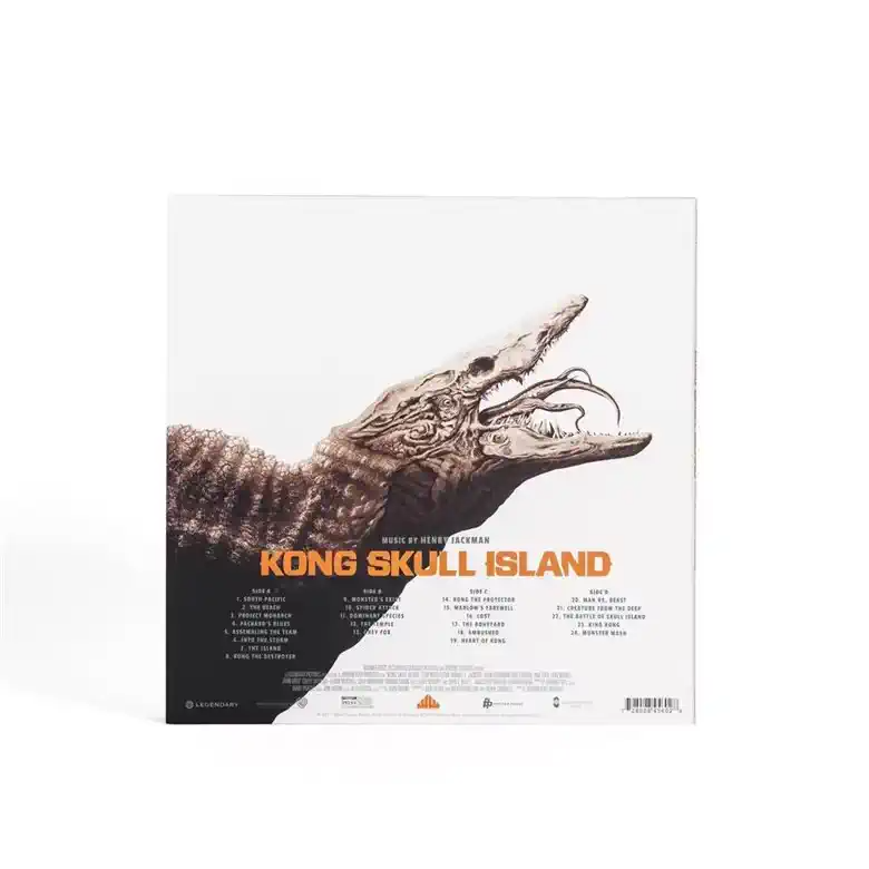 《金剛：骷髏島》KONG SKULL ISLAND Original Motion Picture Score 黑膠唱片(彩膠限量版-雙片裝)
