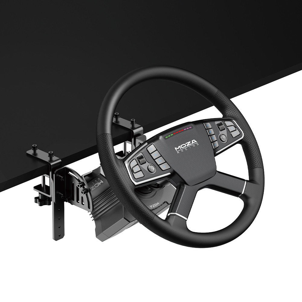MOZA Racing R5直驅貨車套裝 (TSW+貨車桌夾+R5+SRP Lite兩腳踏)