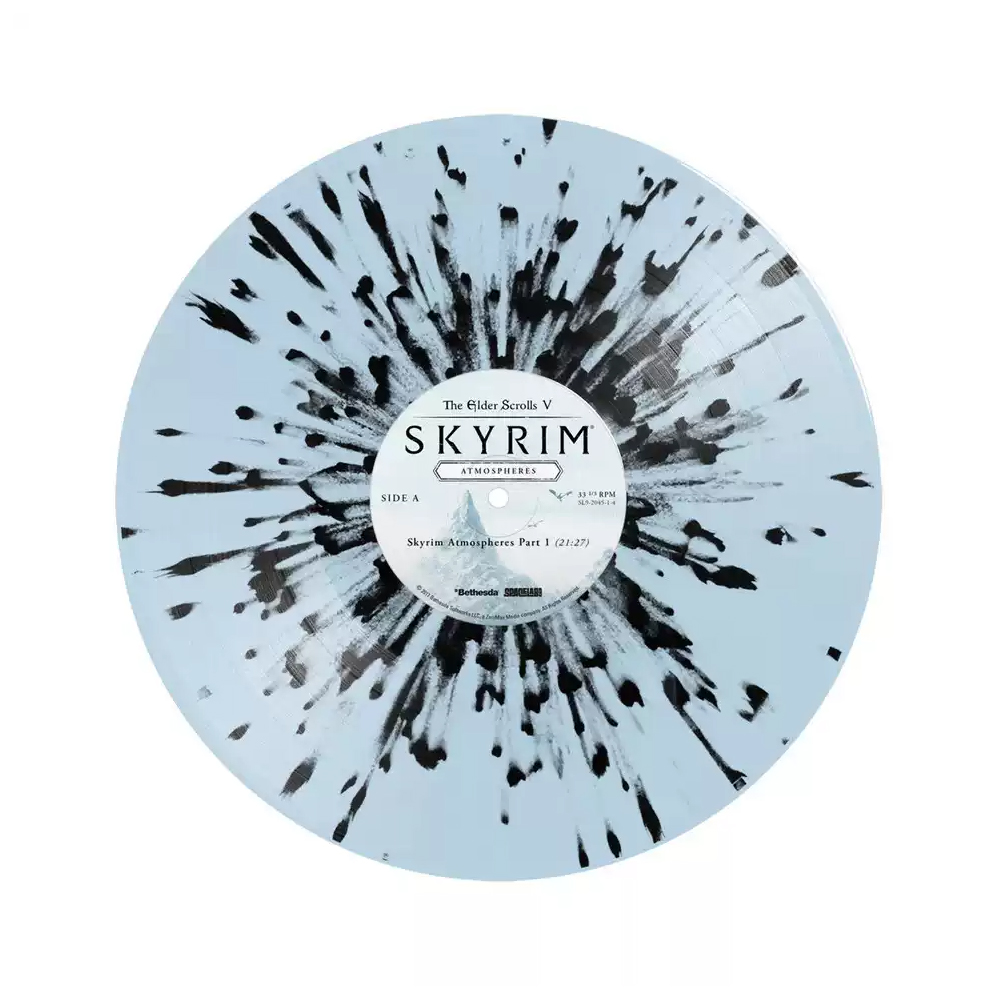 《上古卷軸5：無界天際》The Elder Scrolls V: Skyrim Atmospheres LP 黑膠唱片(LITA專屬彩噴版-單片裝)