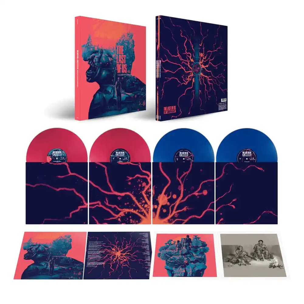 《最後生還者》The Last of Us 10th Anniversary Vinyl Box Set 黑膠唱片(十週年紀念版-彩膠豪華盒裝版-四片裝)