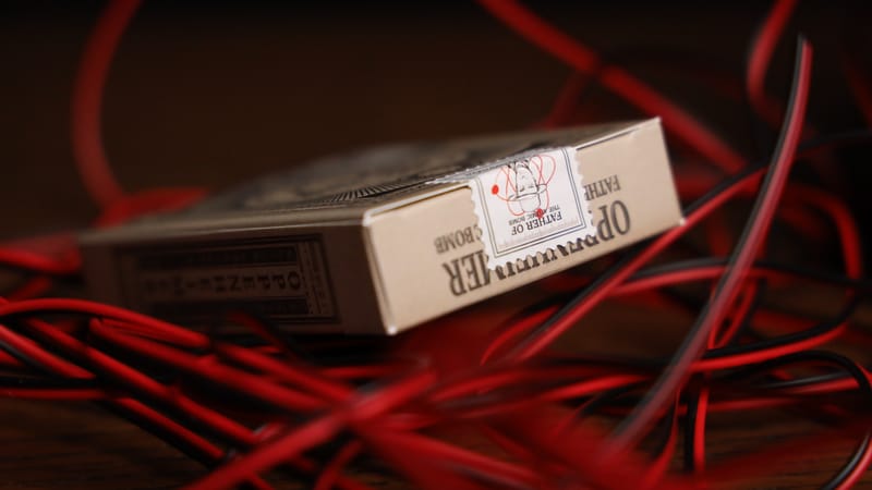 Room One Cards《FATHER OF THE ATOMIC BOMB: OPPENHEIMER》Playing Cards 啤牌(RADIANCE EDITION)