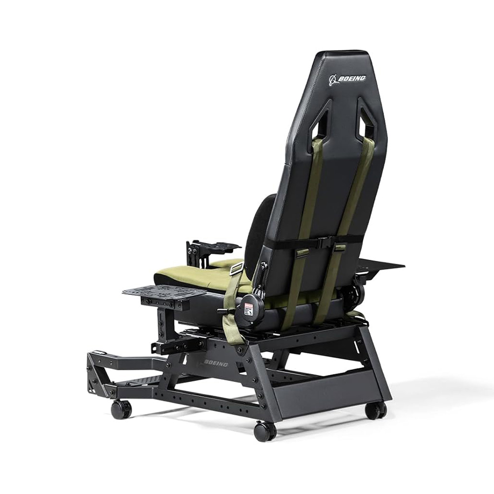 Next Level Racing Flight Seat Pro Boeing Military Edition模擬飛行座椅(NLR-S039)(波音官方授權軍綠色特別版)