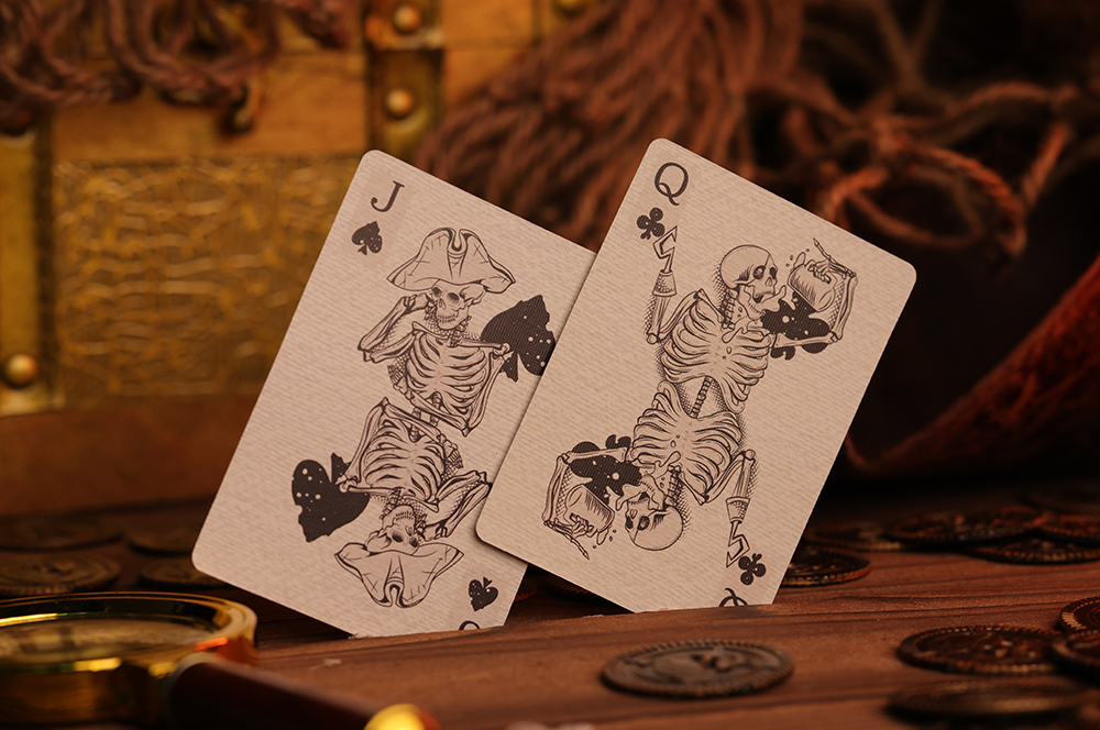 Room One Cards《THE TRIAL OF BLACKBEARD》Playing Cards 啤牌(PEARL-STANDARD EDITION)