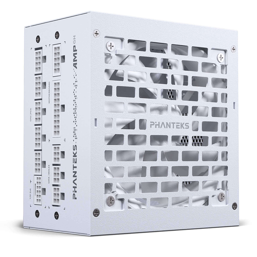 PHANTEKS AMP GH 80Plus Gold ATX3.1 750W 金牌全模組電源供應器(750W-白色)