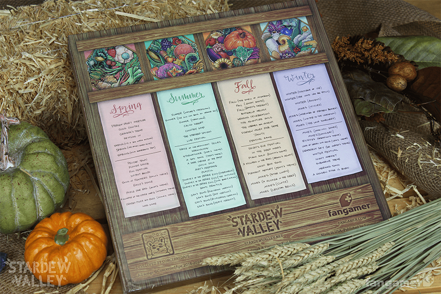 《星露谷物語》Stardew Valley Complete Vinyl Soundtrack Box Set 黑膠唱片(彩膠豪華盒裝版-四片裝)