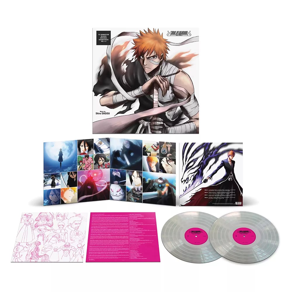 《死神》BLEACH Original Soundtrack 黑膠唱片(彩膠限量版-雙片裝)
