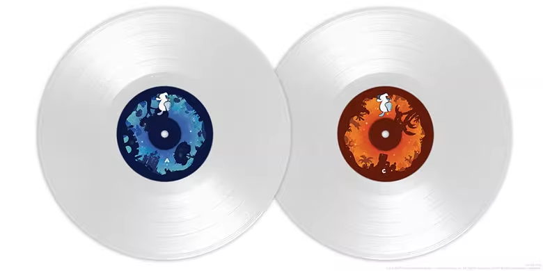 《瑪利歐+瘋狂兔子 王國之戰》Mario + Rabbids Kingdom Battle 2xLP Vinyl Soundtrack 黑膠唱片(白色彩膠版-雙片裝)
