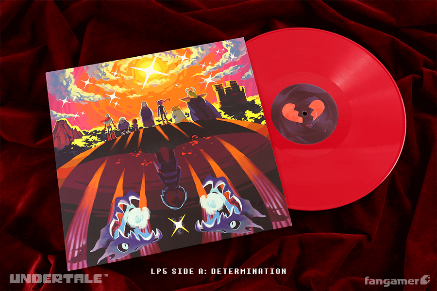 《傳說之下》UNDERTALE Complete Vinyl Soundtrack Box Set 黑膠唱片(彩膠豪華盒裝版-五片裝)