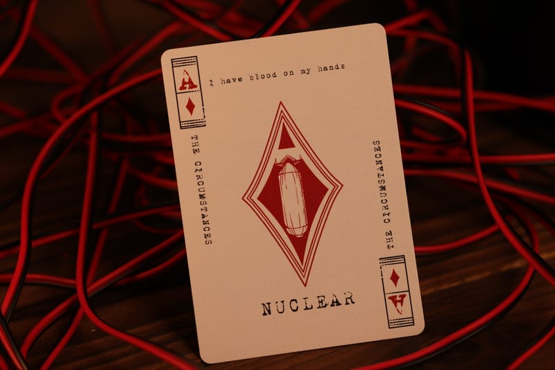 Room One Cards《FATHER OF THE ATOMIC BOMB: OPPENHEIMER》Playing Cards 啤牌(FISSION GREY EDITION)