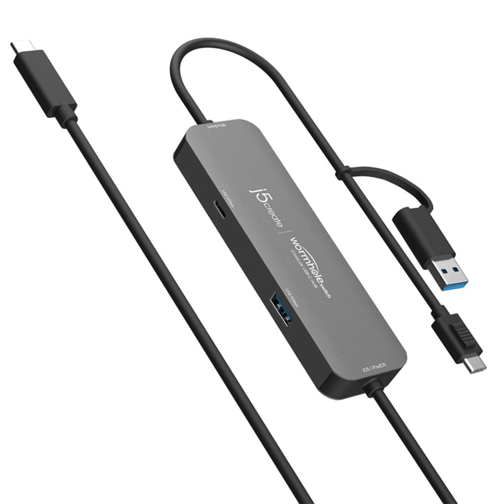 j5create JCH422 CrossLink 視訊資料分享器(iPhone/iPad對Windows)