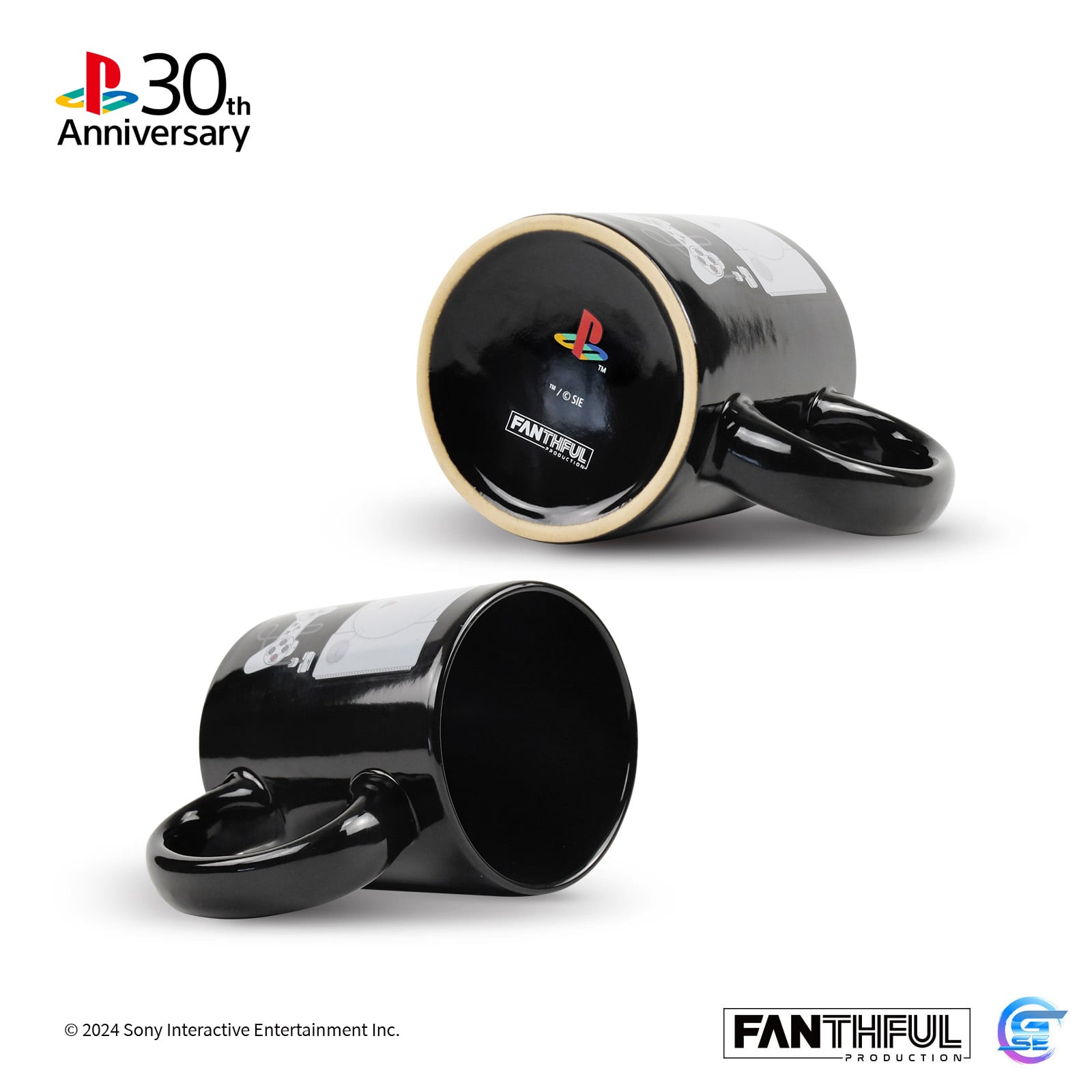 PlayStation 30週年主題系列周邊精品(陶瓷杯)