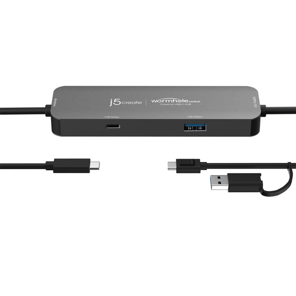 j5create JCH422 CrossLink 視訊資料分享器(iPhone/iPad對Windows)