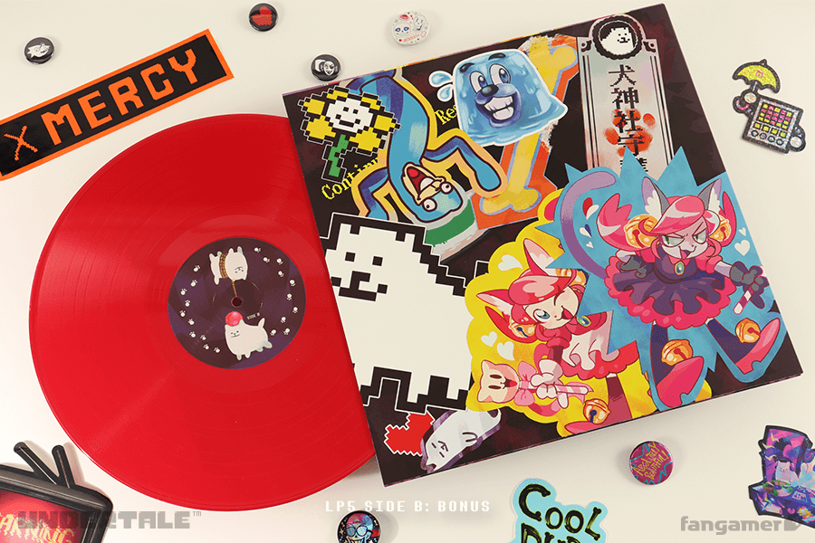 《傳說之下》UNDERTALE Complete Vinyl Soundtrack Box Set 黑膠唱片(彩膠豪華盒裝版-五片裝)