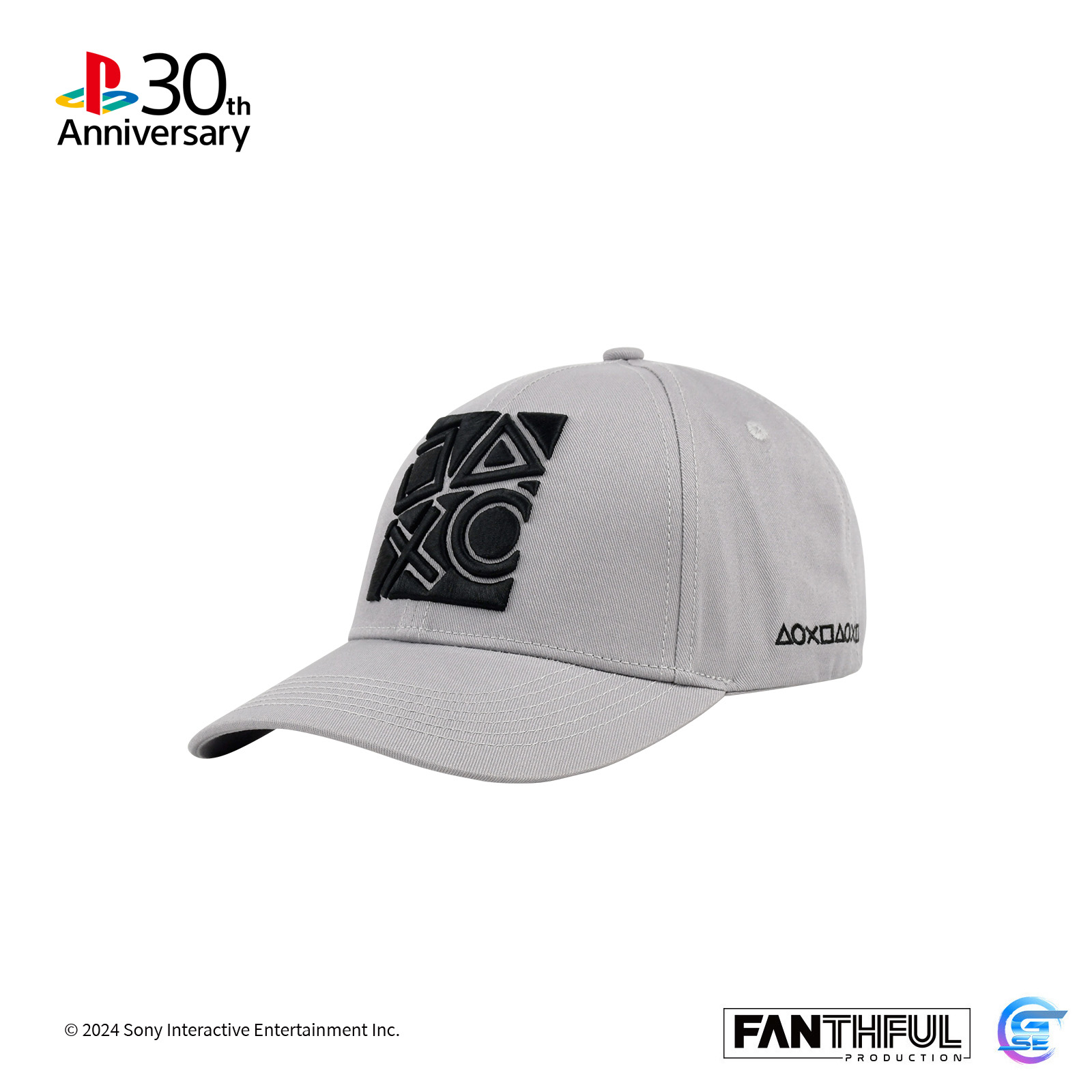 PlayStation 30週年主題系列周邊精品(帽子)