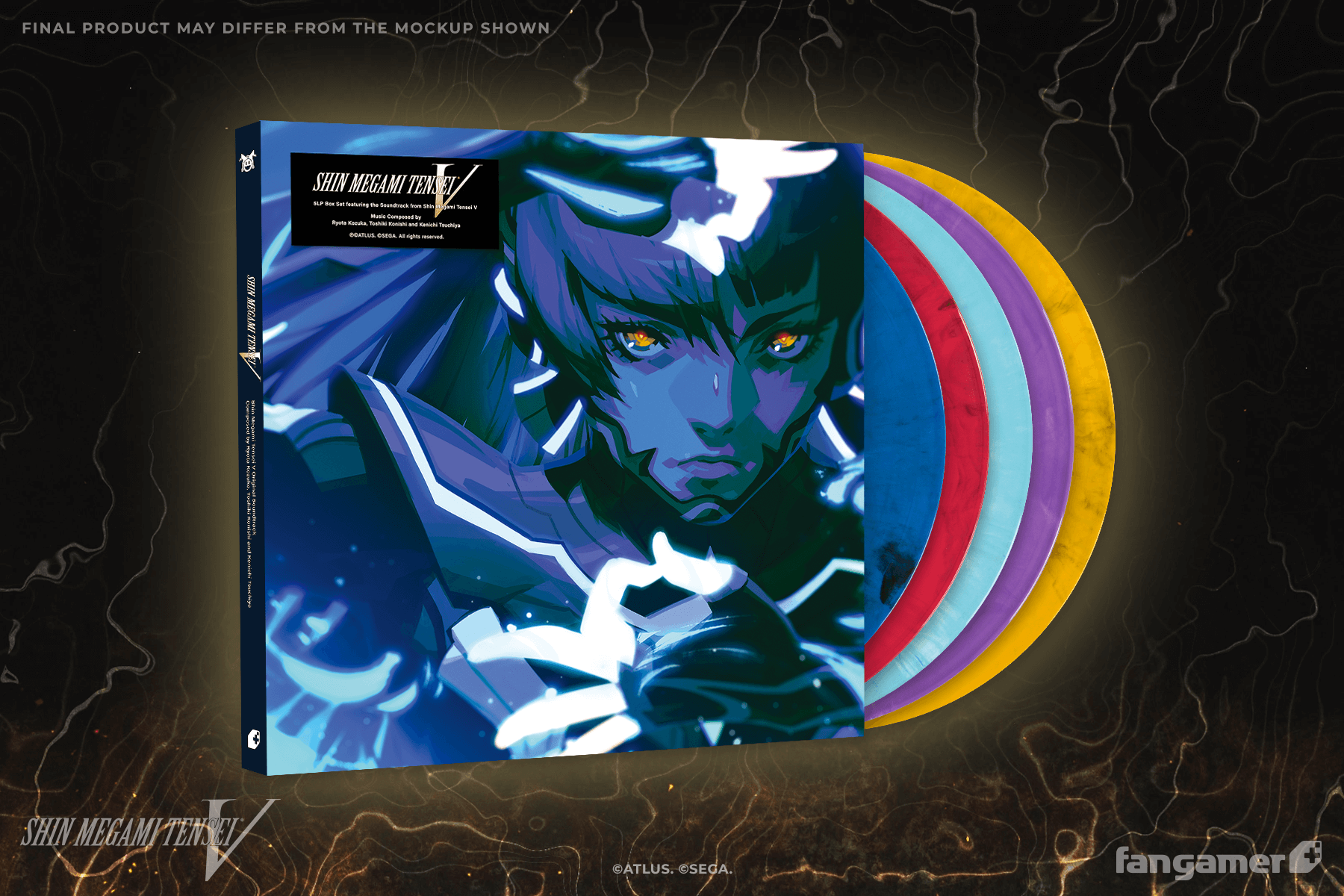 《真・女神轉生V》Shin Megami Tensei V Vinyl Soundtrack Box Set 黑膠唱片(彩膠豪華盒裝版-五片裝)