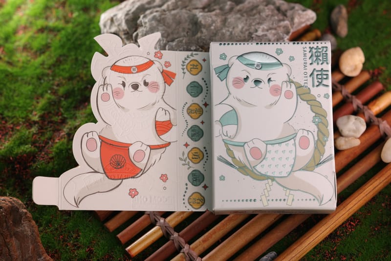 Room One Cards《SAMURAI OTTER》Playing Cards 啤牌(INDIGO RONIN EDITION (SPECIAL BLUE))