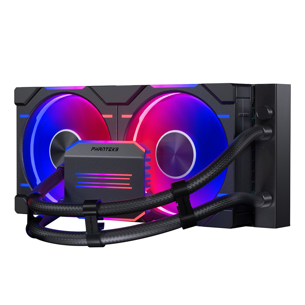 PHANTEKS GLACIER ONE 240D30 D-RGB 一體式水冷散熱器(240-黑色)