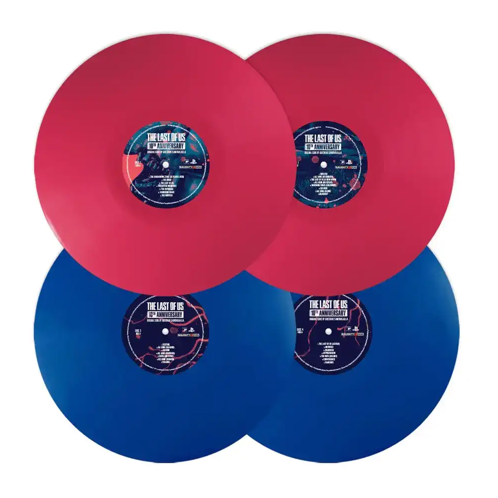 《最後生還者》The Last of Us 10th Anniversary Vinyl Box Set 黑膠唱片(十週年紀念版-彩膠豪華盒裝版-四片裝)