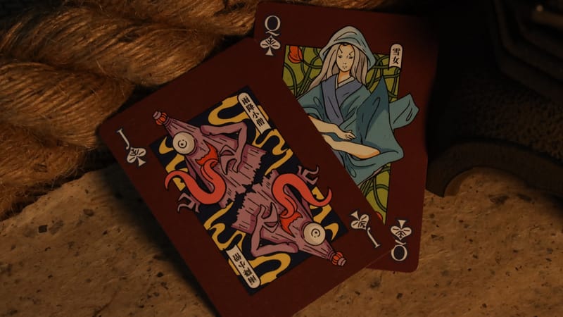 Room One Cards《百鬼夜行：HYAKKI YAGYŌ》Playing Cards 啤牌(YOKAI REALM EDITION)