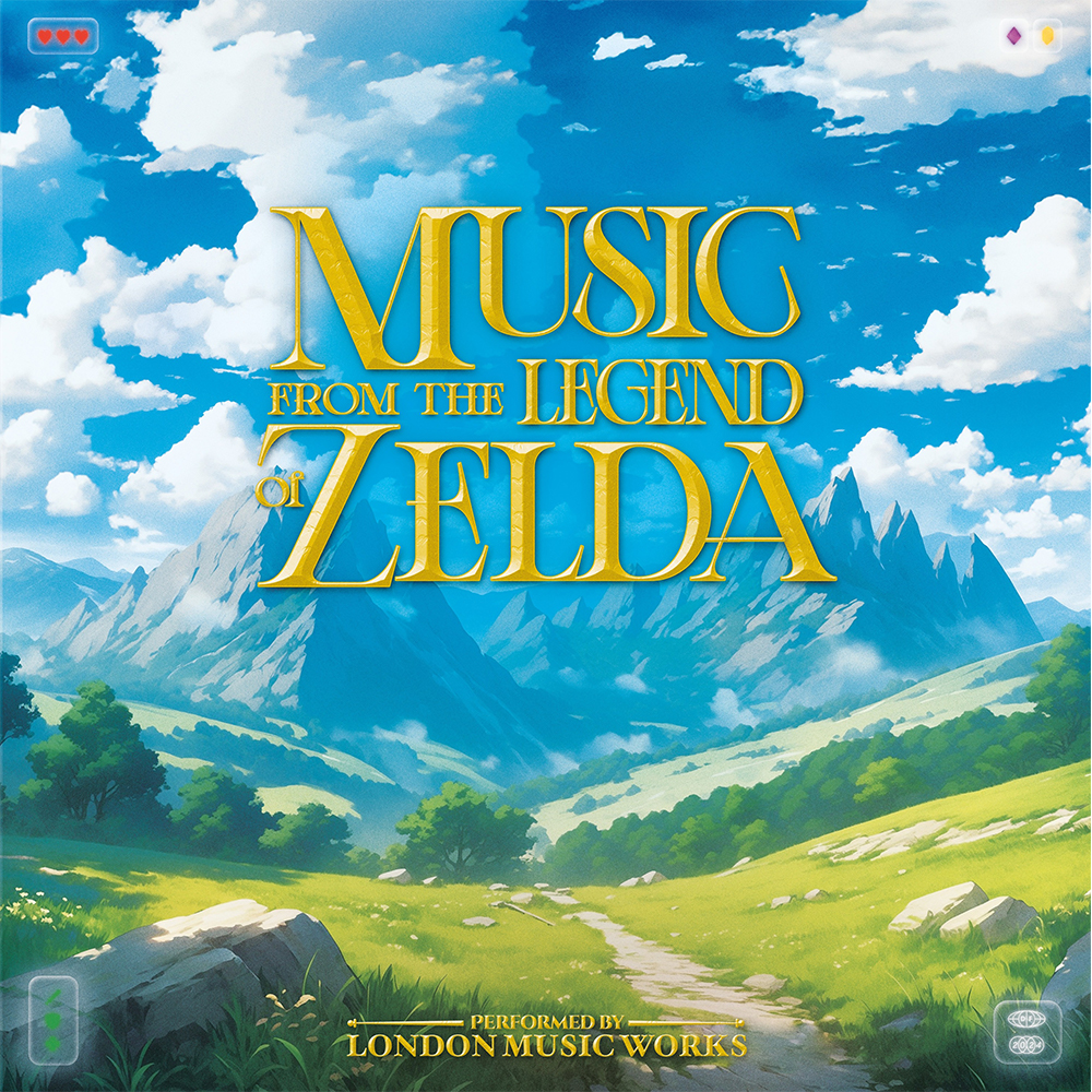 《薩爾達傳說》The Legend of Zelda 遊戲音樂合輯 黑膠唱片(藍色限量版-三片裝)