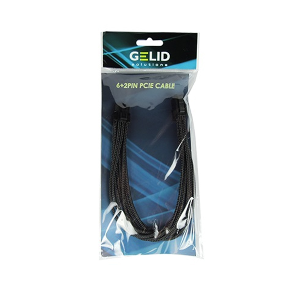GELID 6+2 PIN (PCI-E) SINGLE SLEEVED 編織延長線