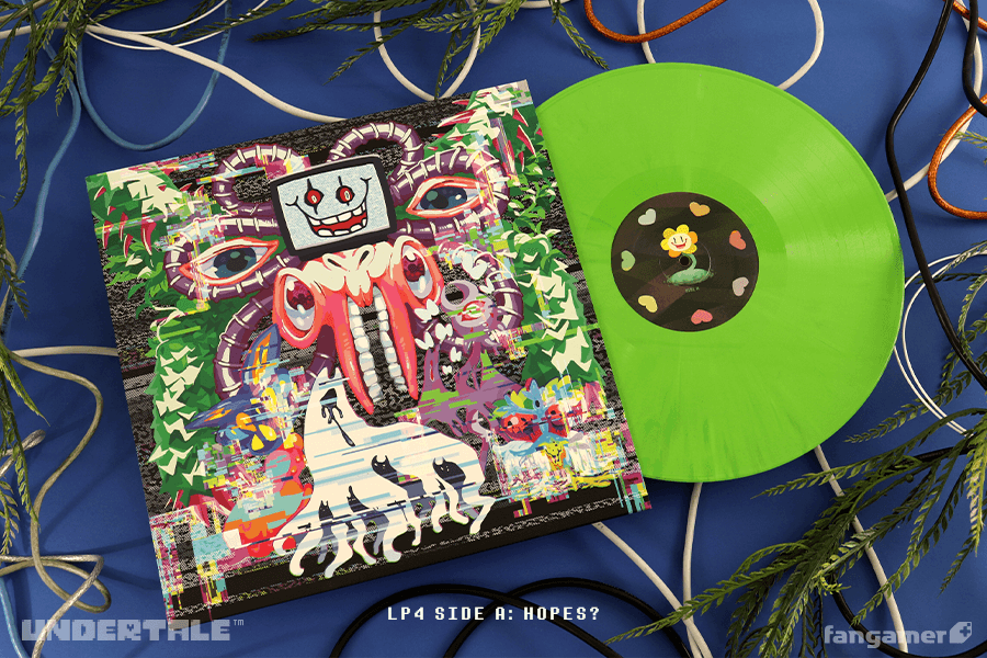 《傳說之下》UNDERTALE Complete Vinyl Soundtrack Box Set 黑膠唱片(彩膠豪華盒裝版-五片裝)