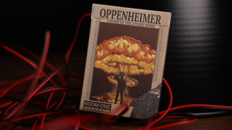 Room One Cards《FATHER OF THE ATOMIC BOMB: OPPENHEIMER》Playing Cards 啤牌(MINI DECK EDITION)