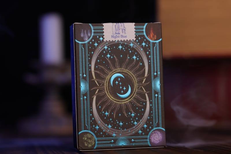 Room One Cards《Warrior of the Star》Playing Cards 啤牌(NIGHT BLUE EDITION)
