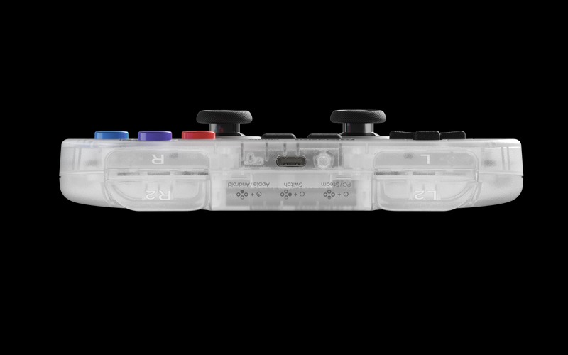 Genki x 8BitDo PocketPro 雙模無線控制器(透明外殼)