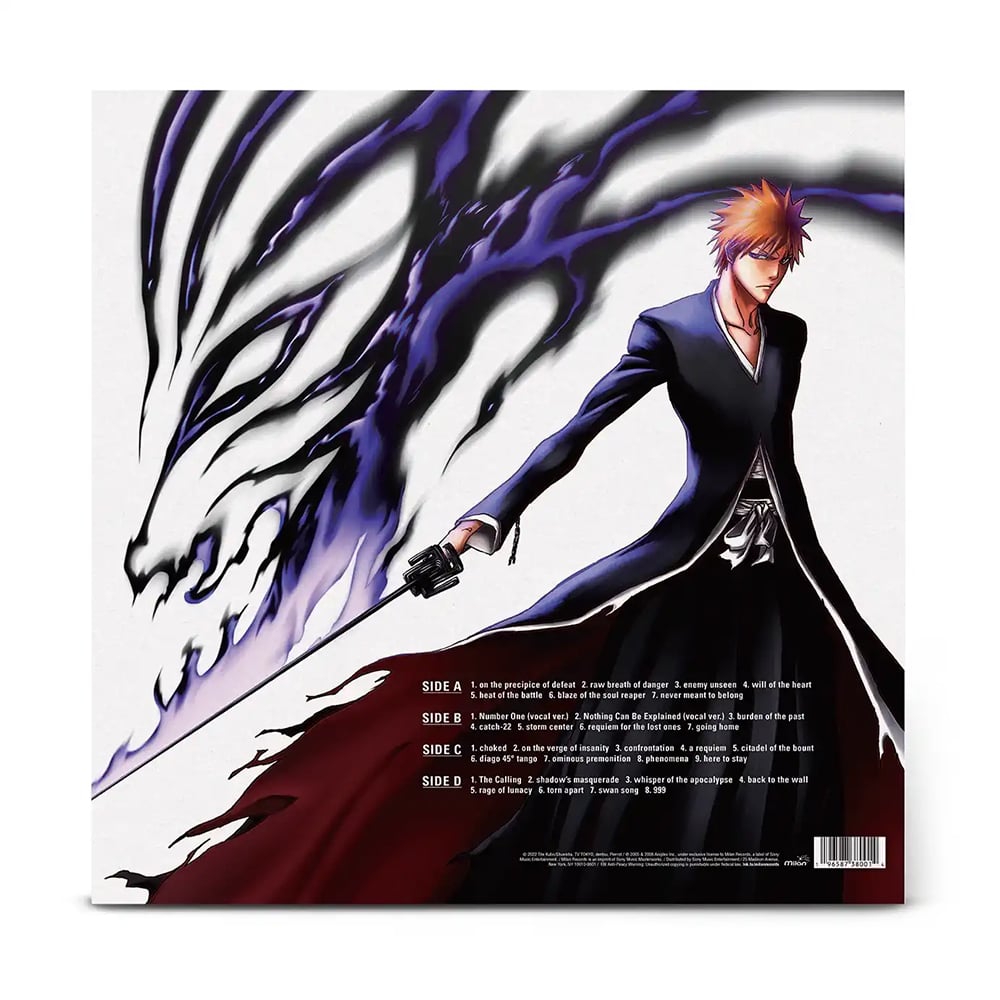 《死神》BLEACH Original Soundtrack 黑膠唱片(彩膠限量版-雙片裝)